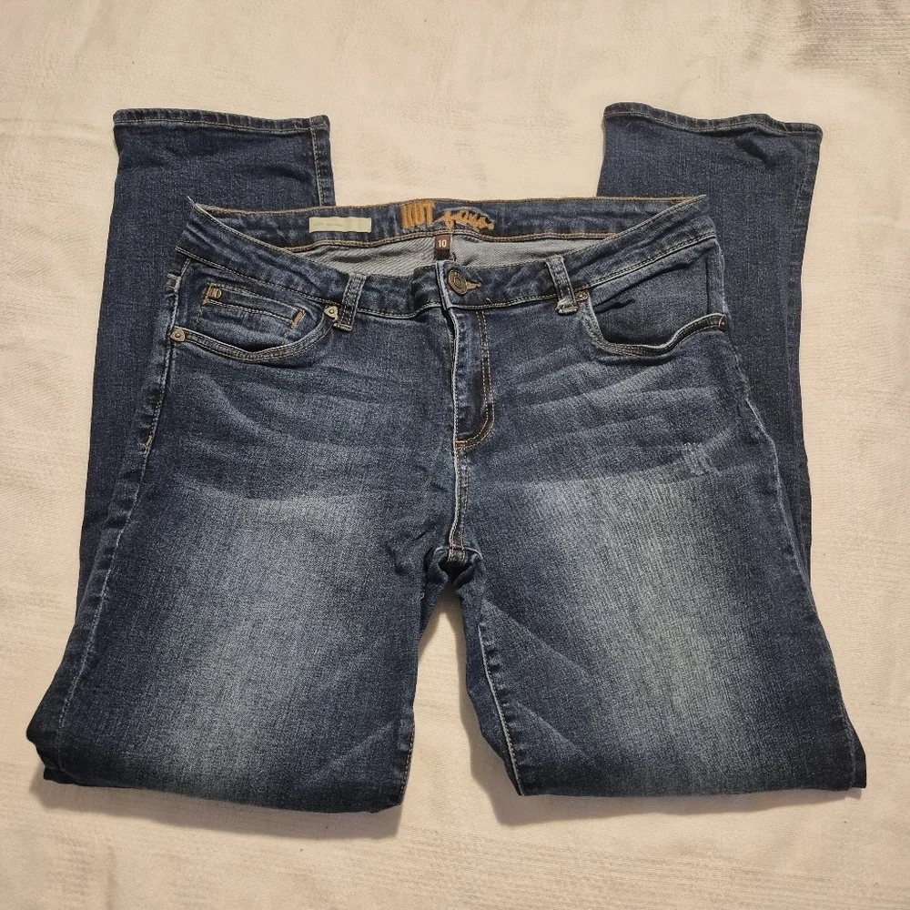 Kut from the Kloth women's size 10 Katy boyfriend jeans VGUC have stretch - Picture 2 of 8